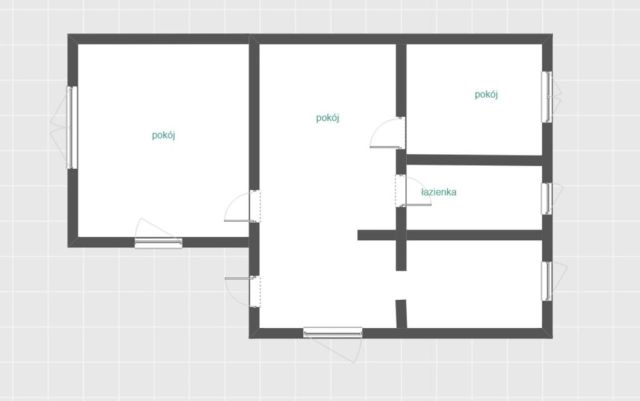 dom wolnostojący, 3 pokoje Brzeziny. Zdjęcie 18