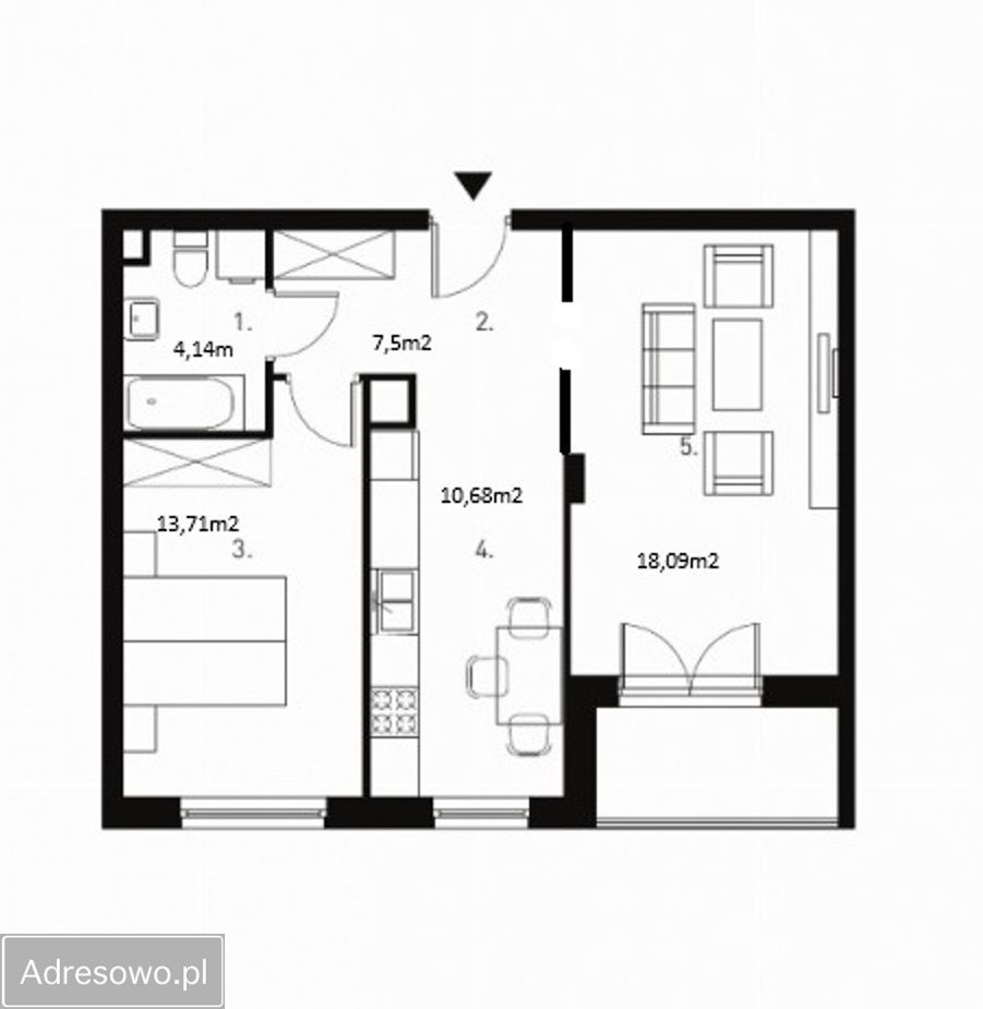 Mieszkanie 2-pokojowe Warszawa Bemowo, ul. Pirenejska. Zdjęcie 3