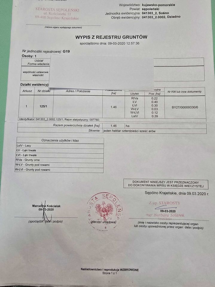 Działka rolno-budowlana Dziedno. Zdjęcie 8