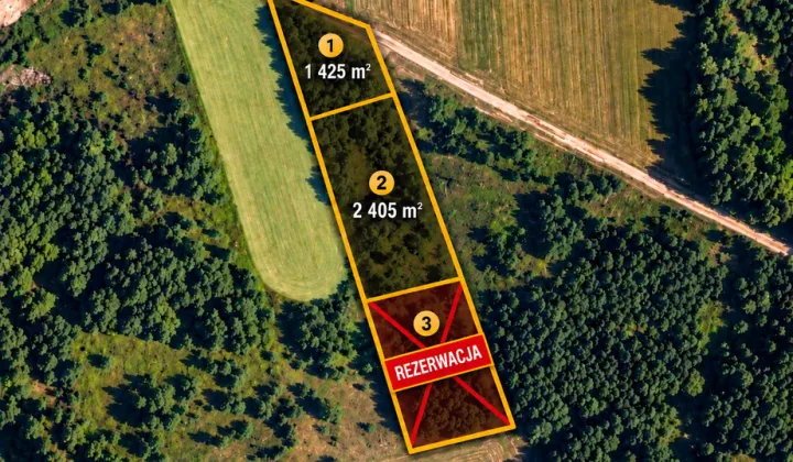 Działka budowlana Wólka Mlęcka