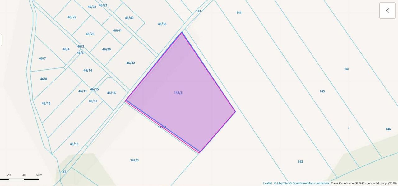 Działka budowlana Zdory. Zdjęcie 3