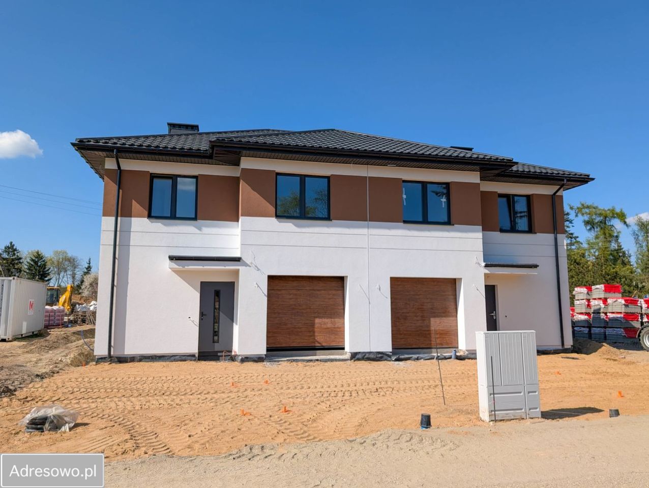 bliźniak, 5 pokoi Łask Kolumna, ul. Sportowa. Zdjęcie 4