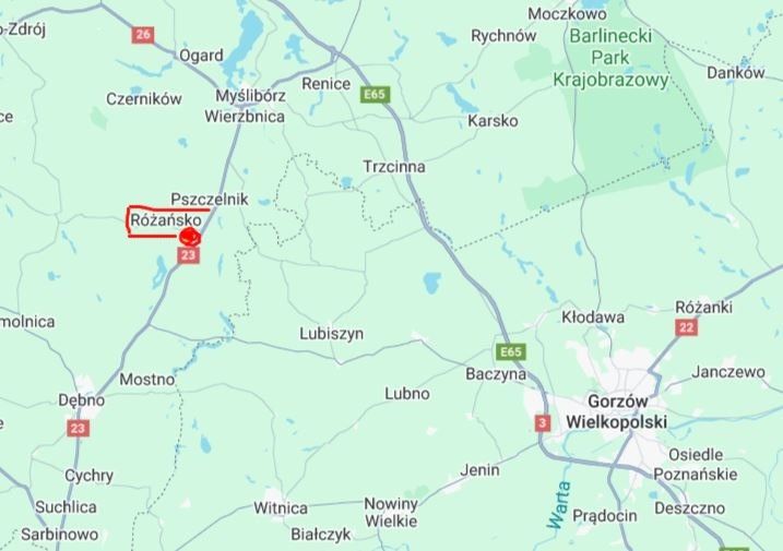 Działka rolna Różańsko. Zdjęcie 3