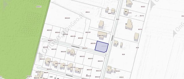 Działka budowlana Jarocin Ciświca, ul. Sadowa. Zdjęcie 1