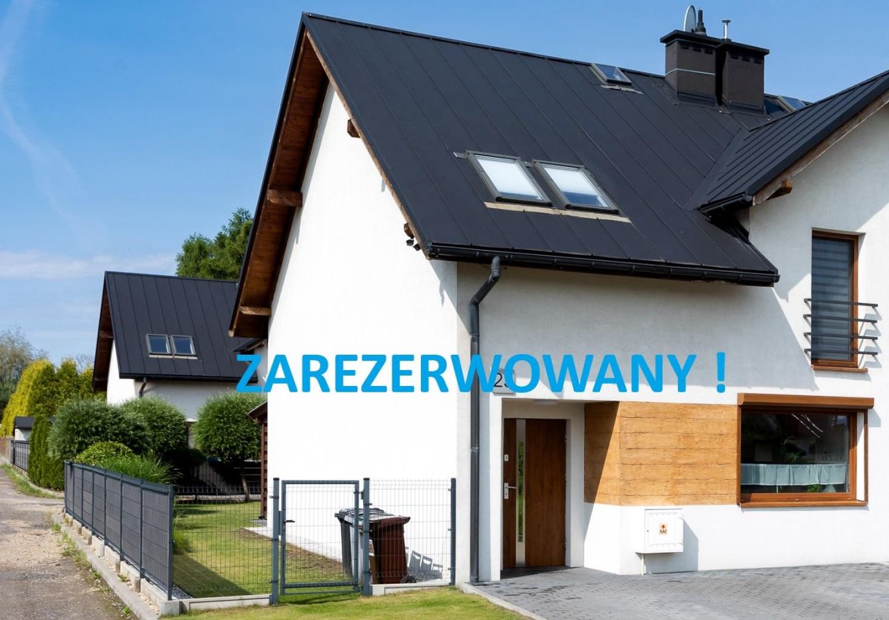 dom szeregowy, 4 pokoje Bieruń Ściernie, ul. Szafirowa