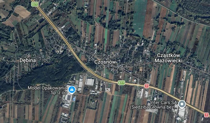 Działka rolno-budowlana Czosnów