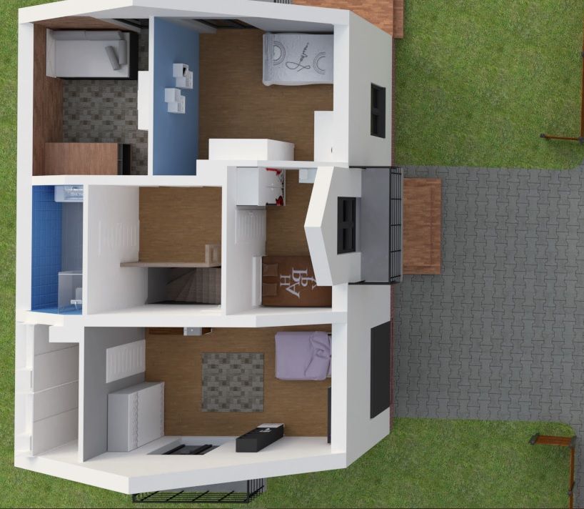 dom wolnostojący, 5 pokoi Krzeczów, ul. Spokojna. Zdjęcie 8