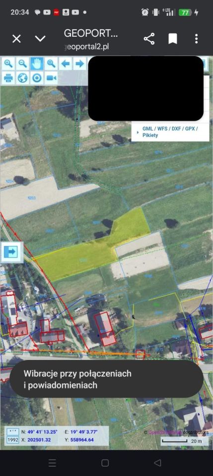 Działka budowlana Łętownia. Zdjęcie 4