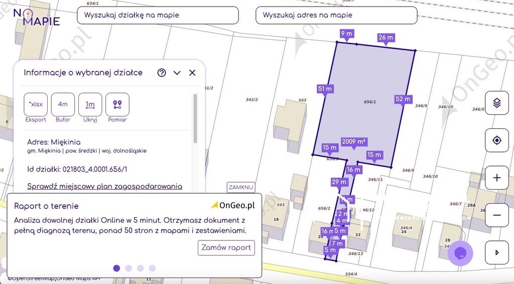 Działka budowlana Miękinia, ul. Lipowa. Zdjęcie 16