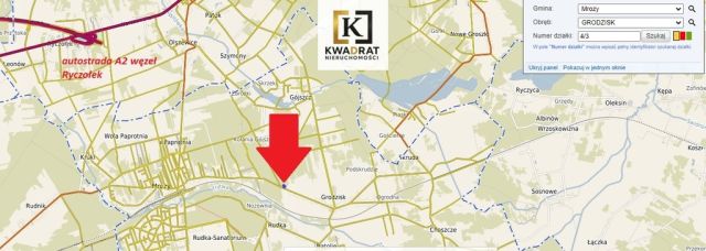 Działka budowlana Grodzisk, ul. Mazowiecka. Zdjęcie 2