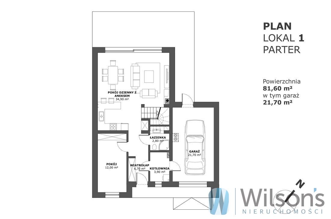 bliźniak, 7 pokoi Bobrowiec. Zdjęcie 5