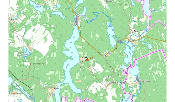 Działka budowlana Marózek