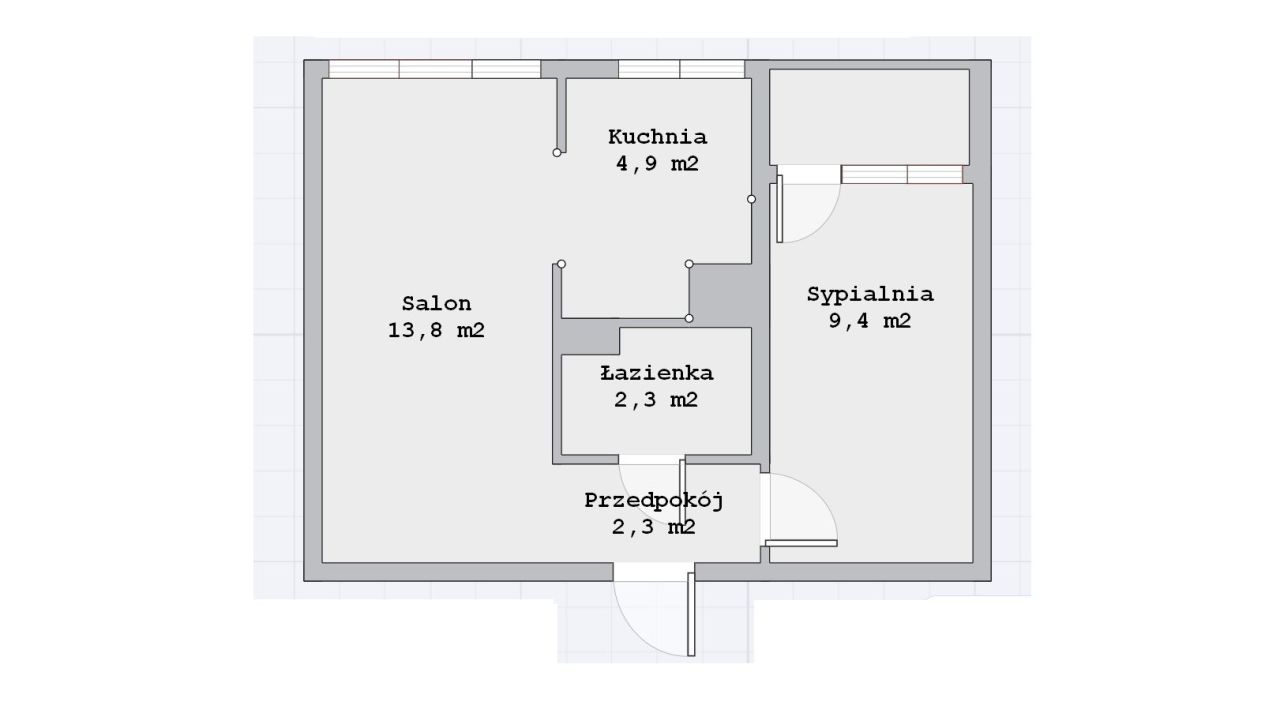 Mieszkanie 2-pokojowe Wrocław Popowice, ul. Bobrza. Zdjęcie 20