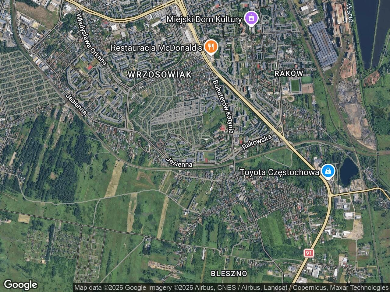 Działka rod Częstochowa Błeszno, ul. Bienia. Zdjęcie 1