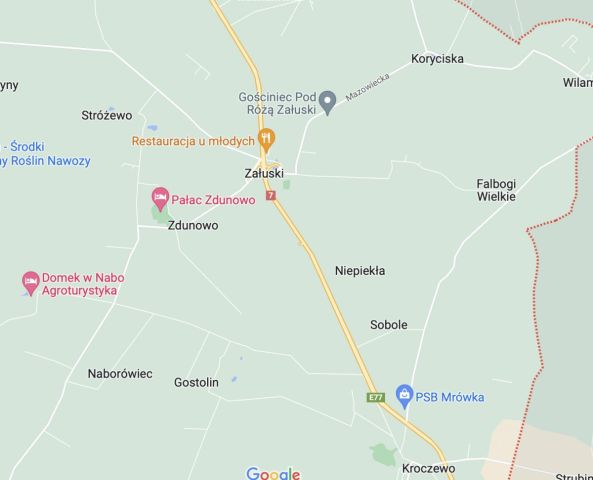 Działka inwestycyjna Załuski. Zdjęcie 9