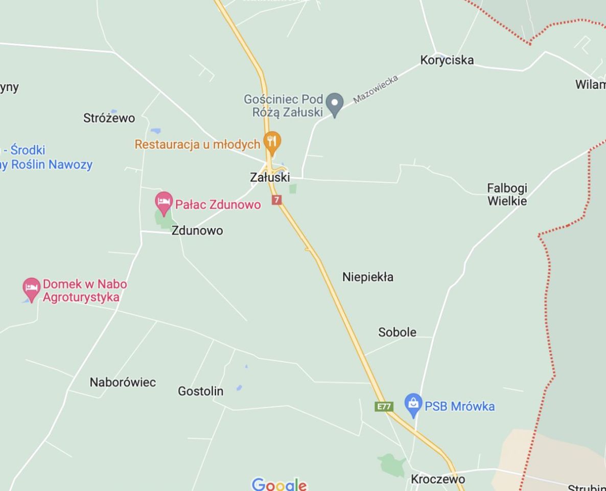 Działka inwestycyjna Załuski. Zdjęcie 9