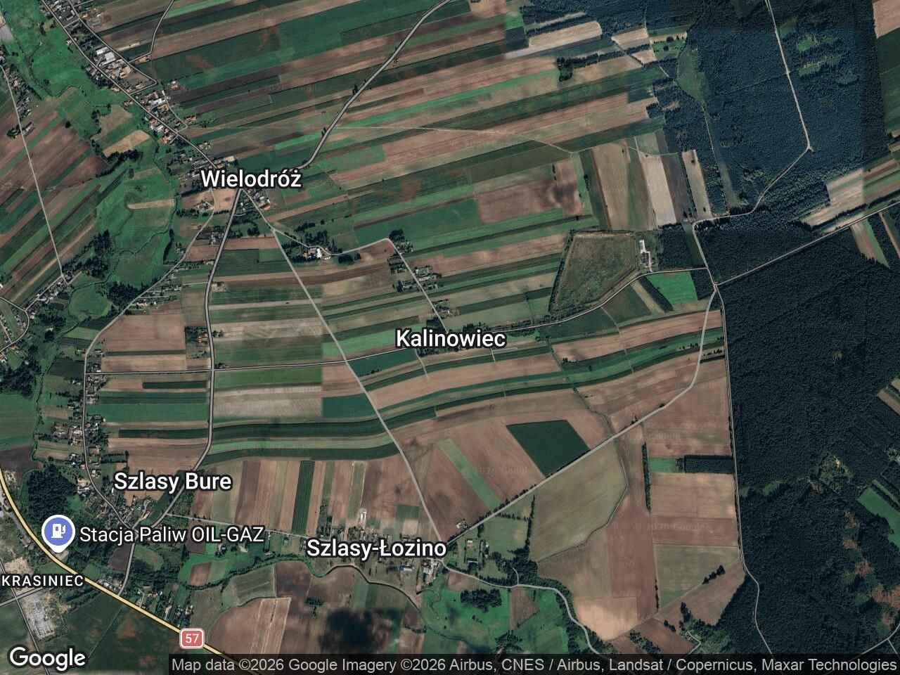 Działka rolno-budowlana Kalinowiec. Zdjęcie 1