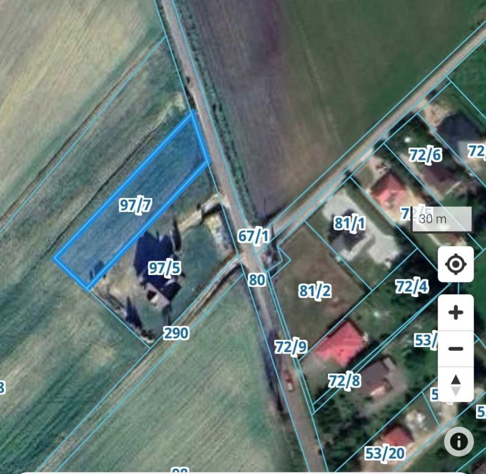 Działka budowlana Pęza