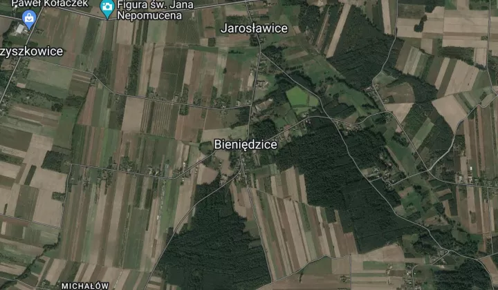Działka leśna Bieniędzice
