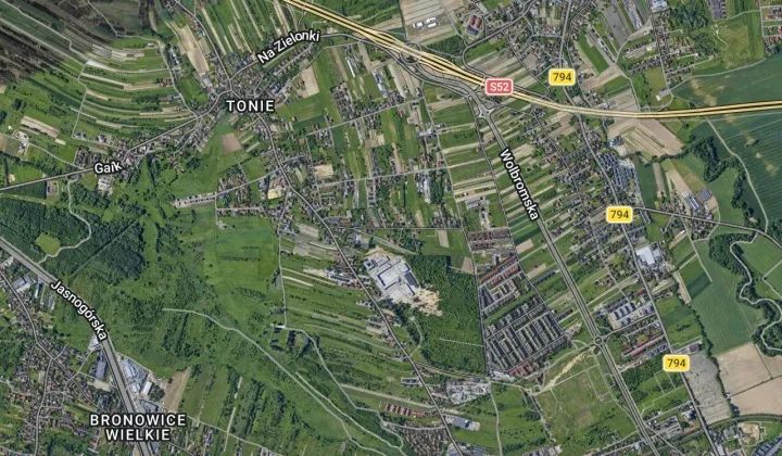 Działka rolno-budowlana Kraków Prądnik Biały, ul. Kaczorówka