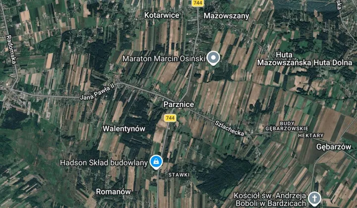 Działka rolna Parznice, Jana Pawła II