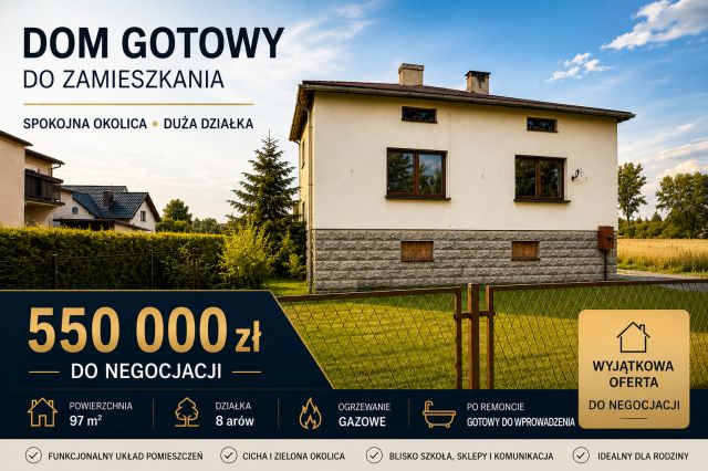 dom wolnostojący, 3 pokoje Chybie, ul. Sportowa. Zdjęcie 1