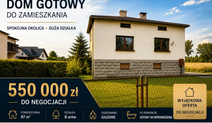 dom wolnostojący, 3 pokoje Chybie, ul. Sportowa