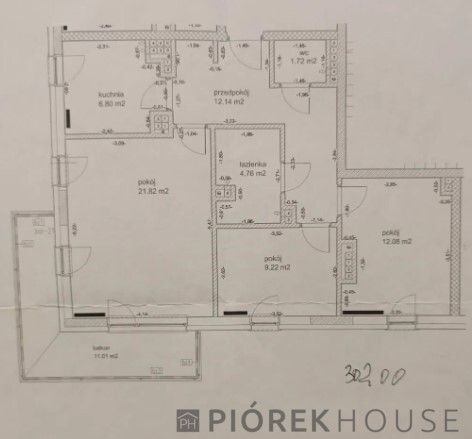 Mieszkanie 3-pokojowe Ząbki, ul. Józefa Piłsudskiego. Zdjęcie 15