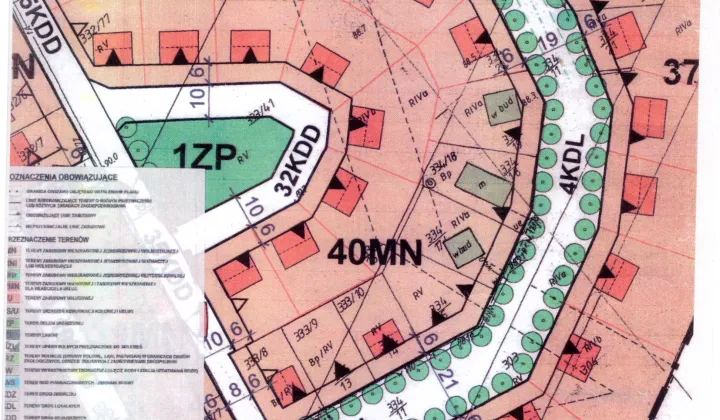 Działka budowlana Górki, ul. Bukowa