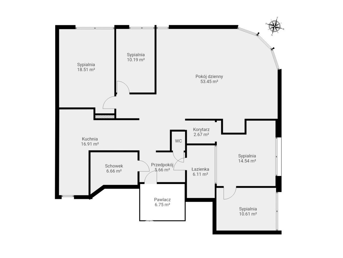 Mieszkanie 5-pokojowe Warszawa Mokotów, ul. Michała Bałuckiego. Zdjęcie 26