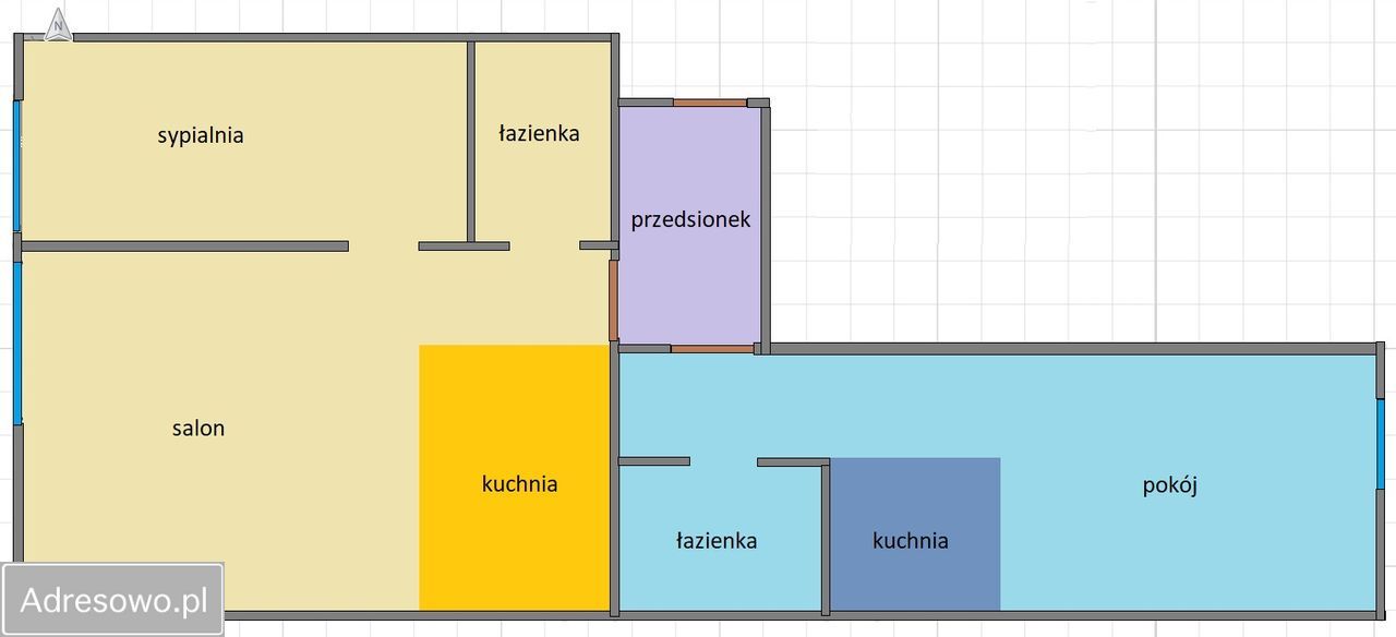 Mieszkanie 3-pokojowe Kraków Ludwinów, ul. Barska. Zdjęcie 12