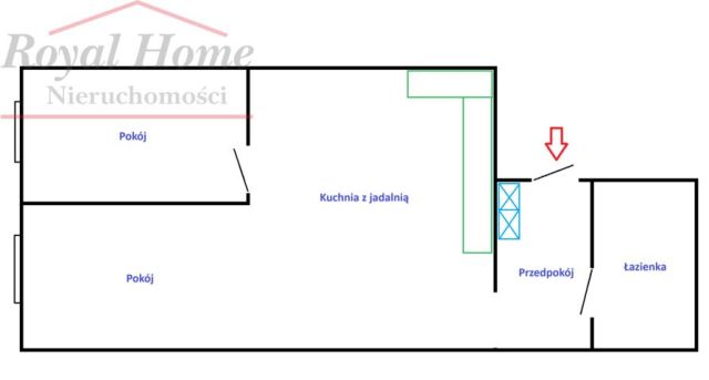 Mieszkanie 2-pokojowe Świdnica, ul. Kazimierza Pułaskiego. Zdjęcie 16