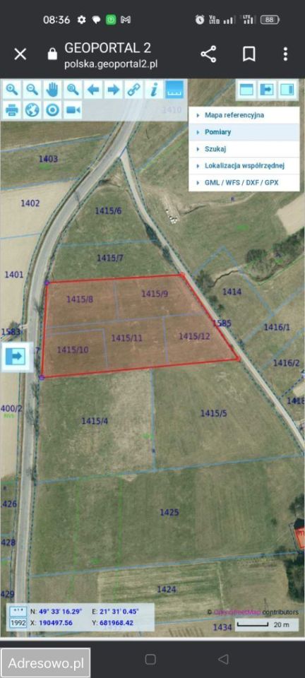 Działka budowlana Kąty. Zdjęcie 11