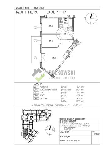 Mieszkanie 3-pokojowe Ząbki, ul. Szwoleżerów. Zdjęcie 9