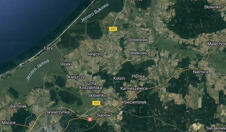 Działka inwestycyjna Wierciszewo