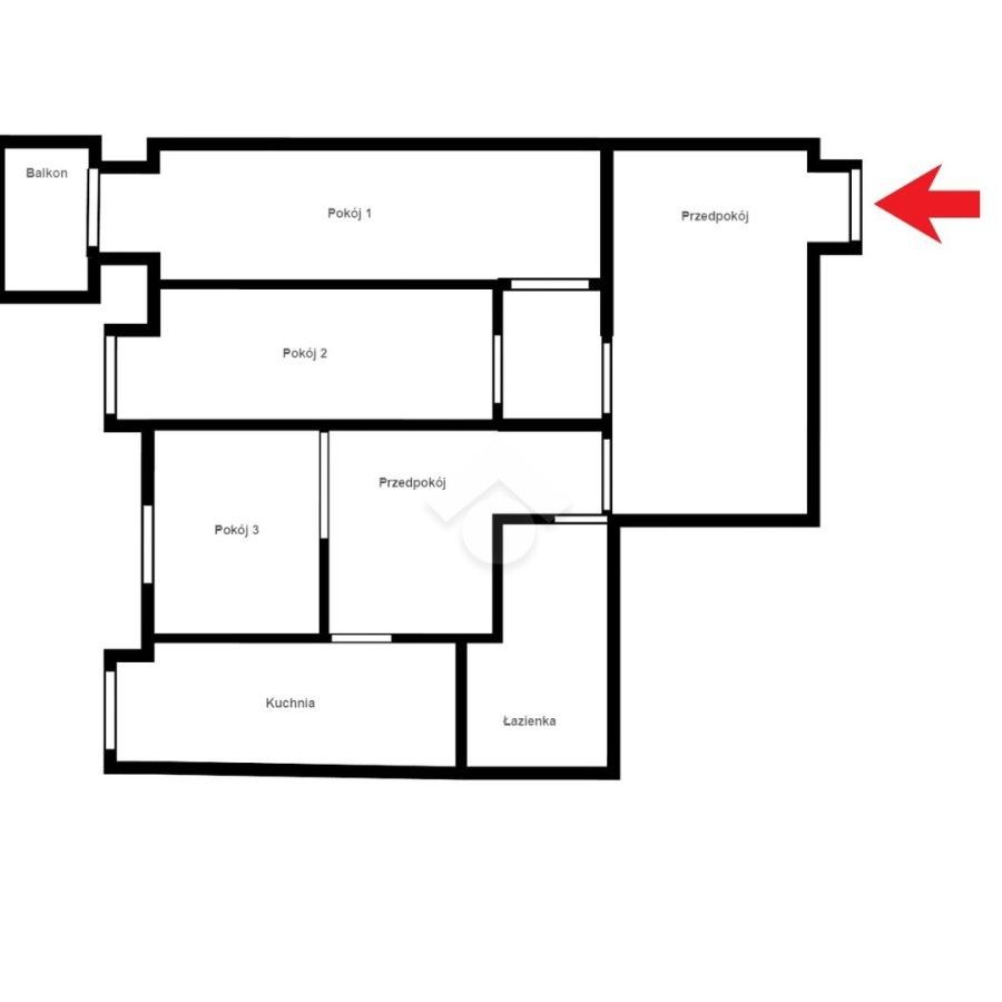 Mieszkanie 3-pokojowe Wrocław Kleczków, ul. Kleczkowska. Zdjęcie 14