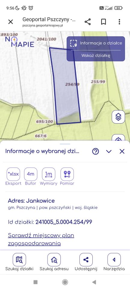 Działka rolna Jankowice, ul. Wielo Droga. Zdjęcie 1