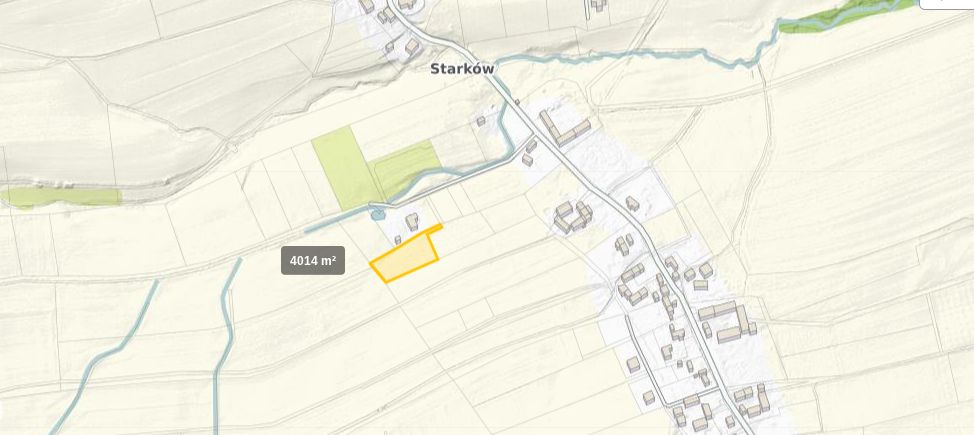 Działka budowlana Starków. Zdjęcie 2