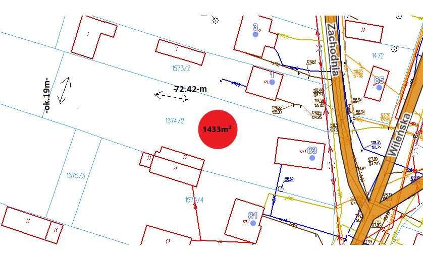 Działka budowlana Ostrów Mazowiecka, ul. Wileńska. Zdjęcie 4