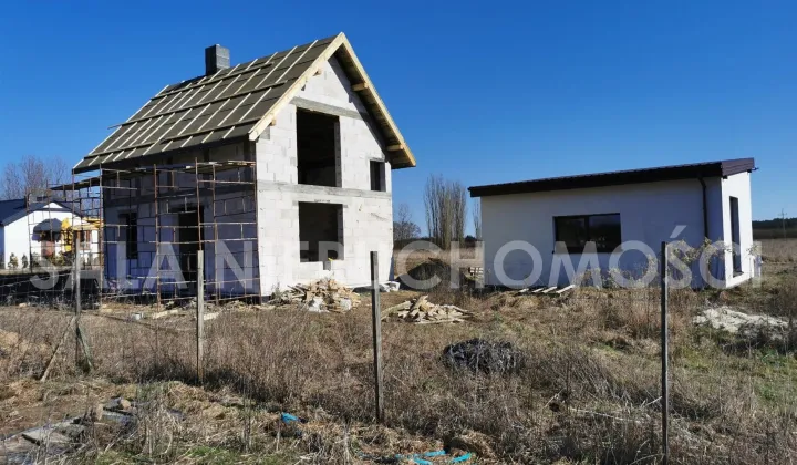 dom wolnostojący, 2 pokoje Gzin, ul. Jagodowa