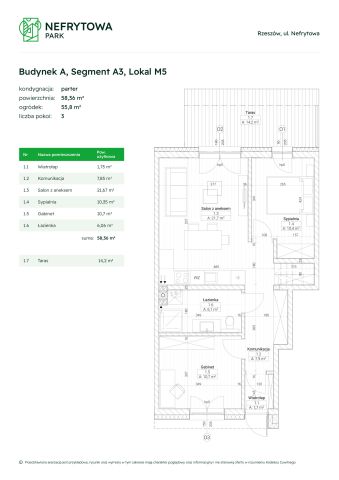 Mieszkanie 3-pokojowe Rzeszów Załęże, ul. Nefrytowa. Zdjęcie 21