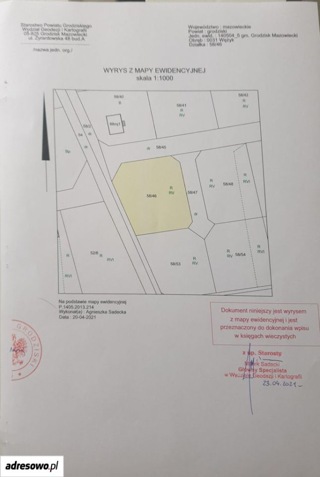 Działka budowlana Wężyk. Zdjęcie 20