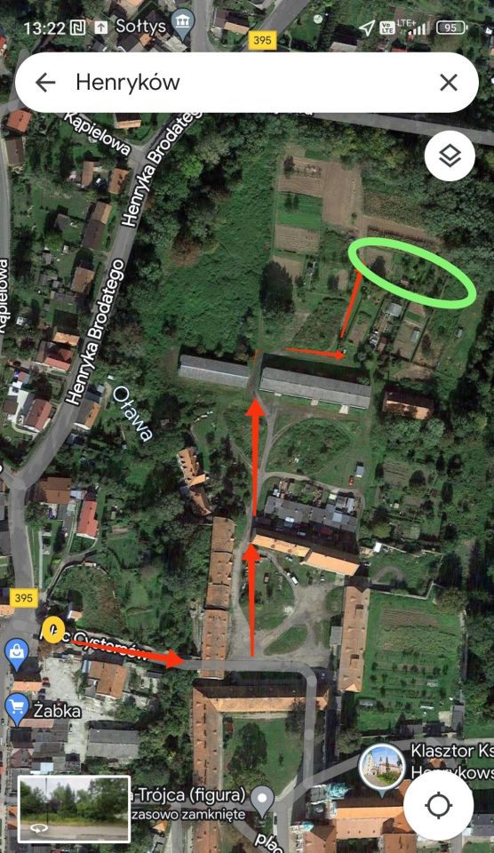 Działka rolna Henryków, pl. Cystersów. Zdjęcie 2