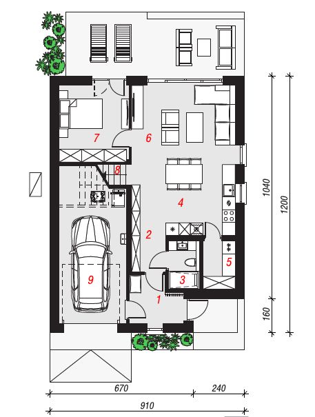 dom wolnostojący, 5 pokoi Lgota Wolbromska. Zdjęcie 4