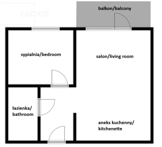 Mieszkanie 2-pokojowe Gdańsk Letnica, ul. Sucha. Zdjęcie 14
