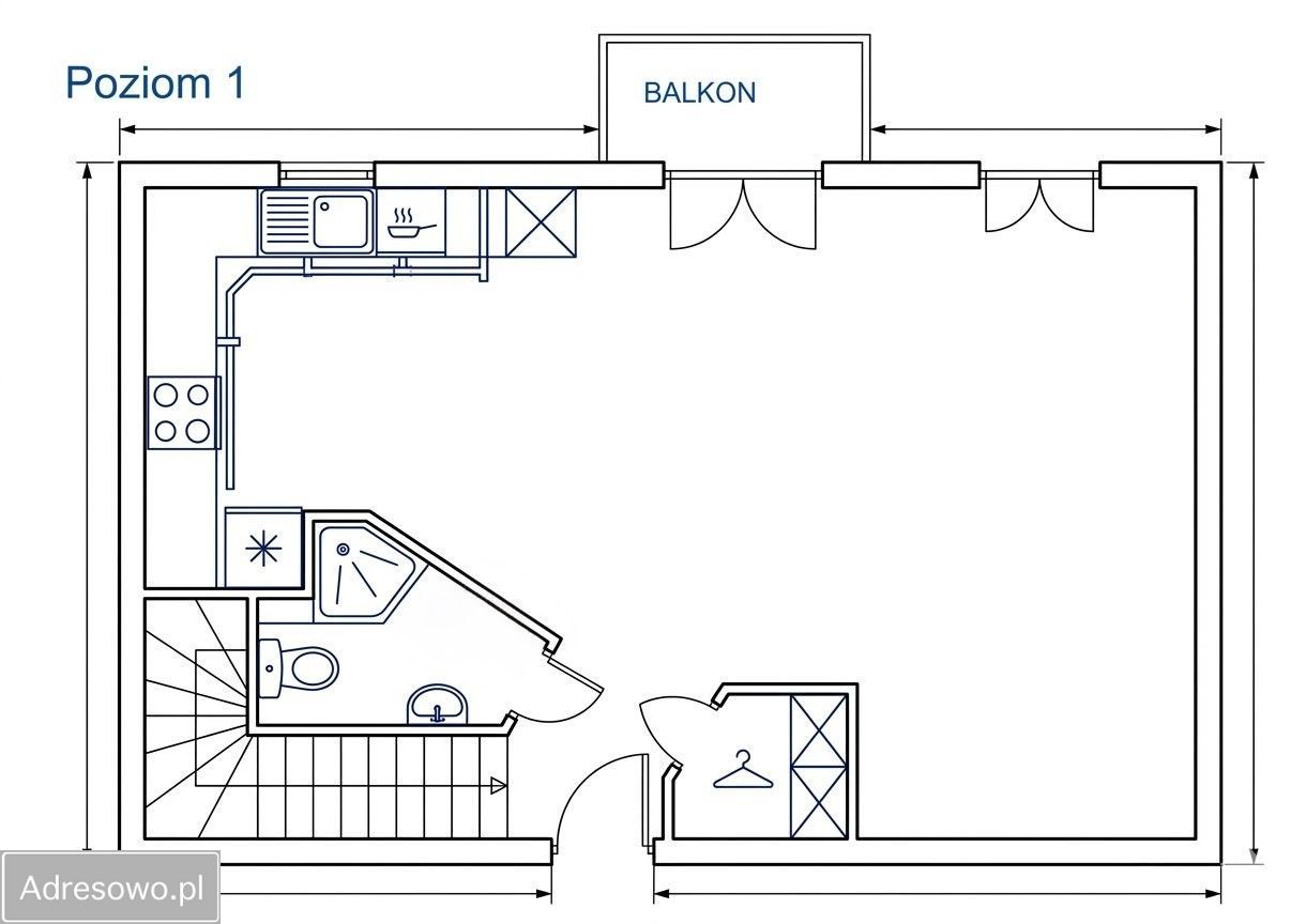 Mieszkanie 3-pokojowe Warszawa Praga-Południe, ul. Poligonowa. Zdjęcie 15