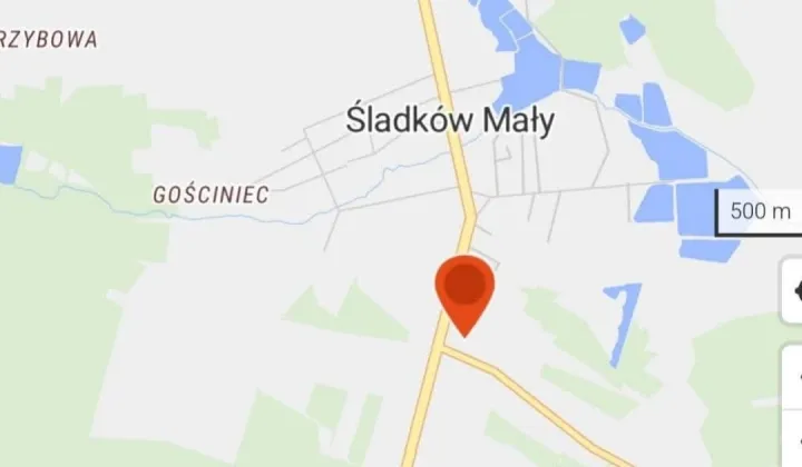 Działka budowlana Śladków Mały