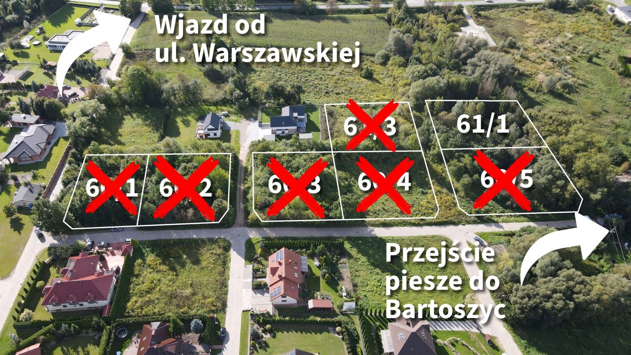 Działka budowlana Bartoszyce. Zdjęcie 2