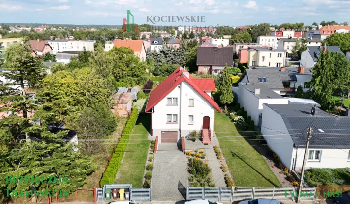 dom wolnostojący, 5 pokoi Starogard Gdański Centrum, ul. Działkowa