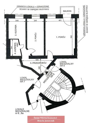 Mieszkanie 2-pokojowe Wrocław, ul. Jedności Narodowej. Zdjęcie 9